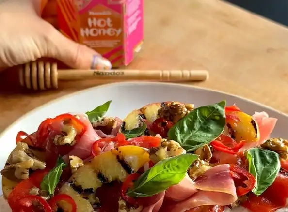 Hot Honey Loaded Toast