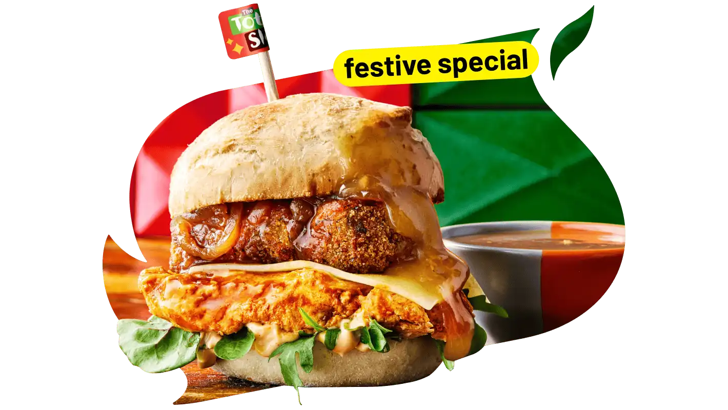 The Total Sleigh Burger